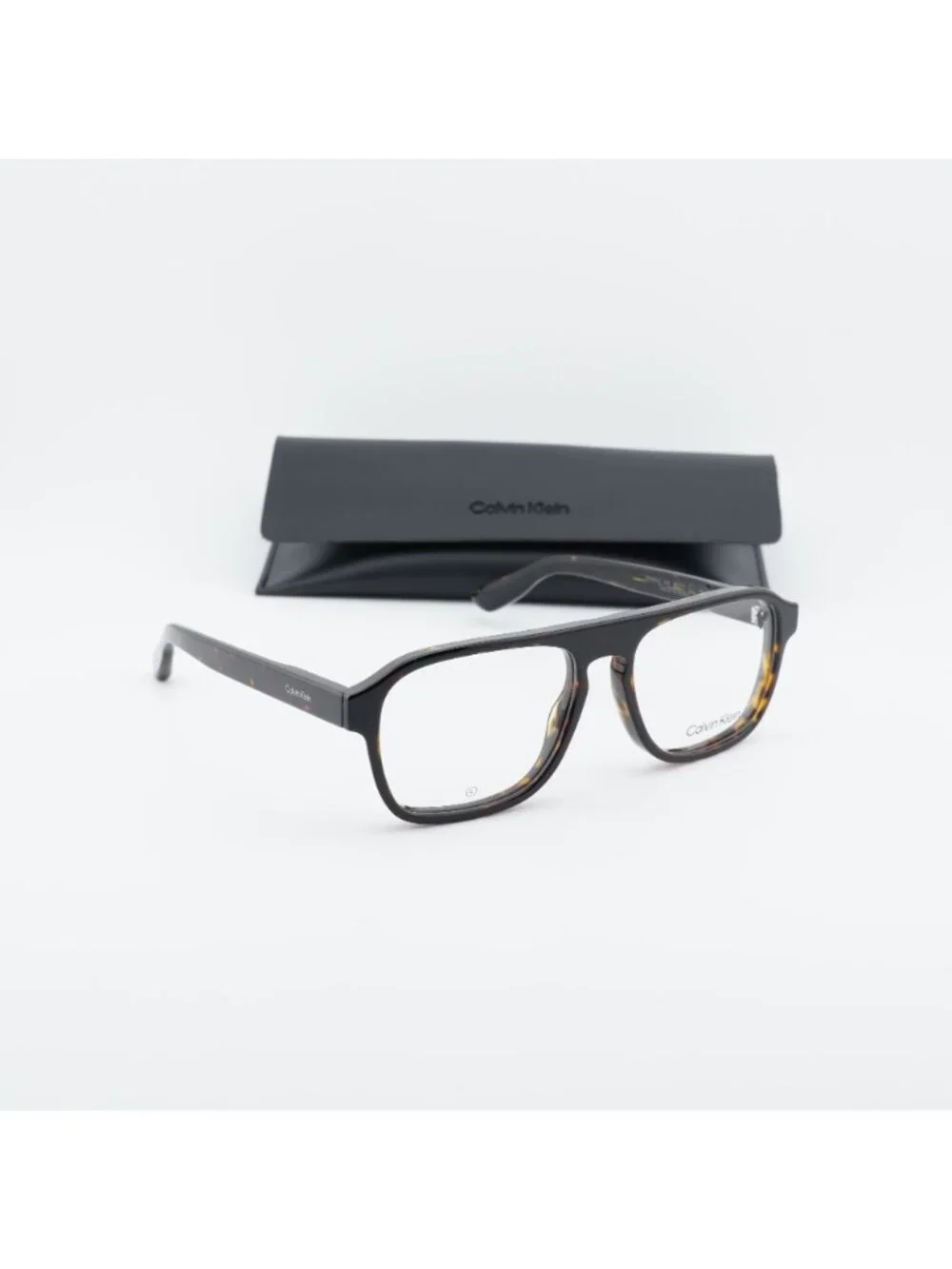 Calvin Klein CK25515 240 Eyeglasses Brown 58mm Square Frame